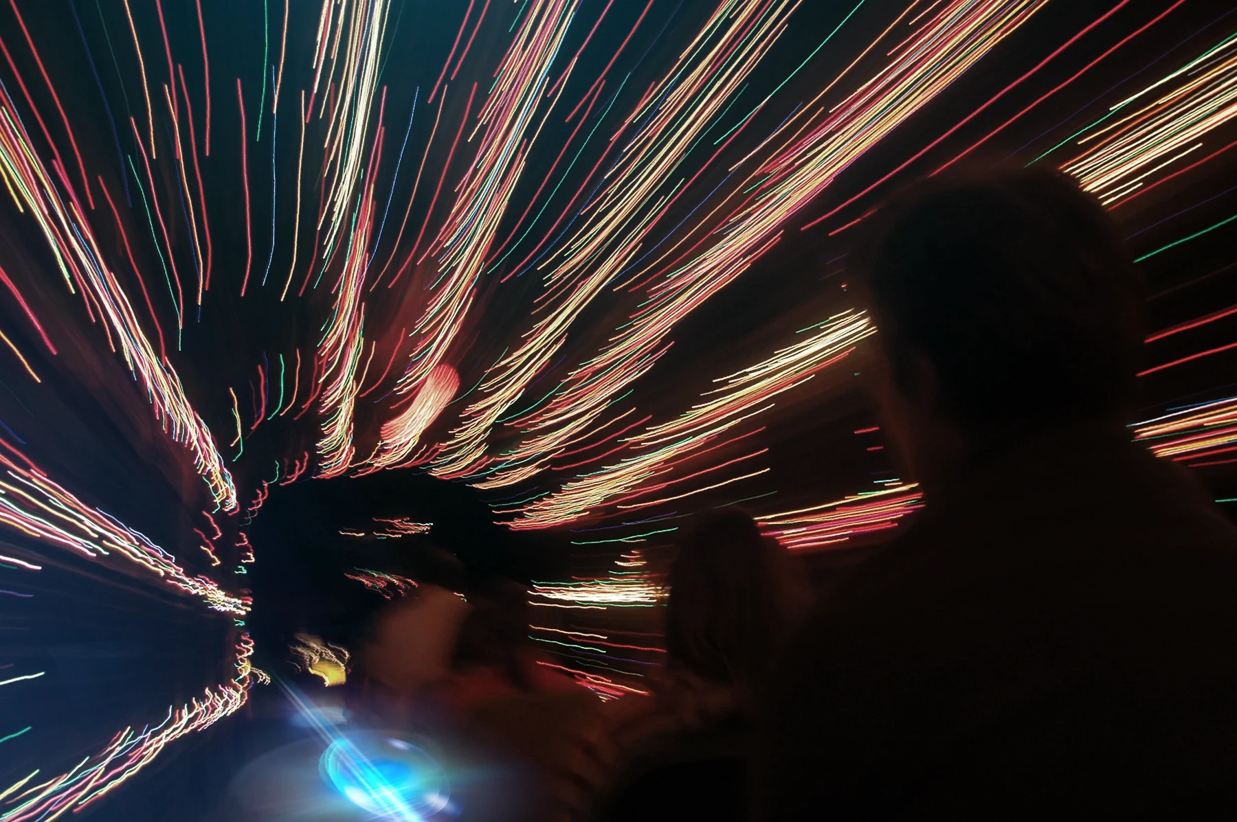 Roller coaster with illuminated tunnel | VAHLE