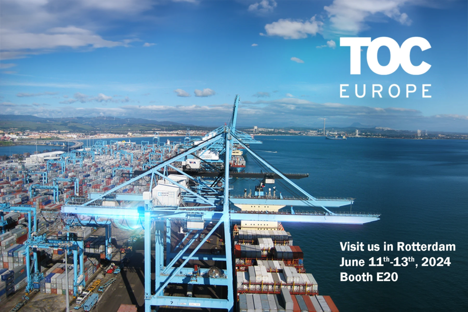 VAHLE wird vom 11. bis 13. Juni auf der TOC Europe in Rotterdam vertreten sein, einer der weltweit größten Fachausstellungen für Hafen-, Schiffs- und Terminaltechnik. Besuchen Sie uns am Stand E20. (Foto: VAHLE)